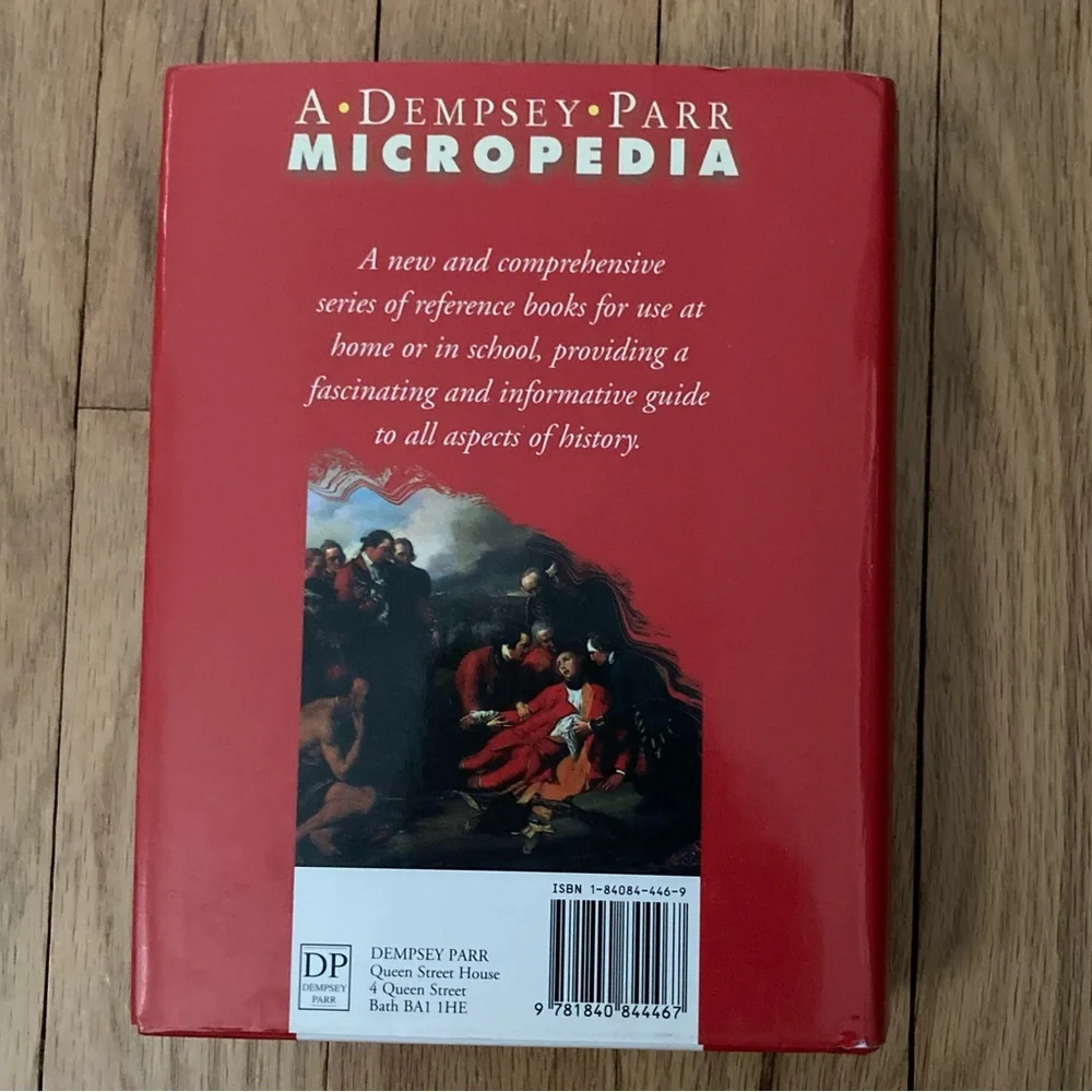 Vintage Book: A DEMPSEY PARR MICROPEDIA “American History” Copyright 1999